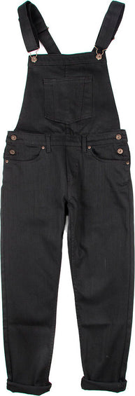 Naked & Famous The Overalls Black Power Stretch - Women's