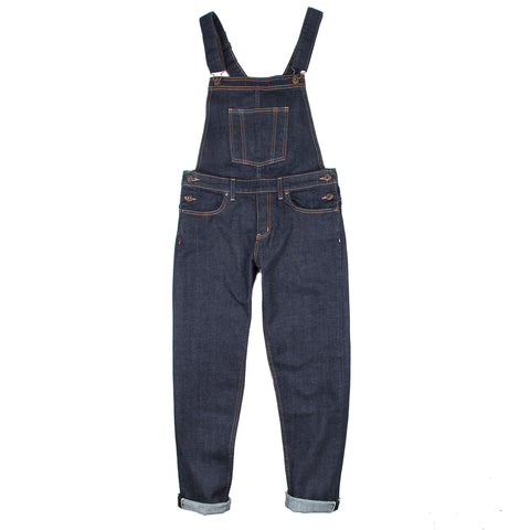 Naked & Famous The Overalls Black Power Stretch - Women's