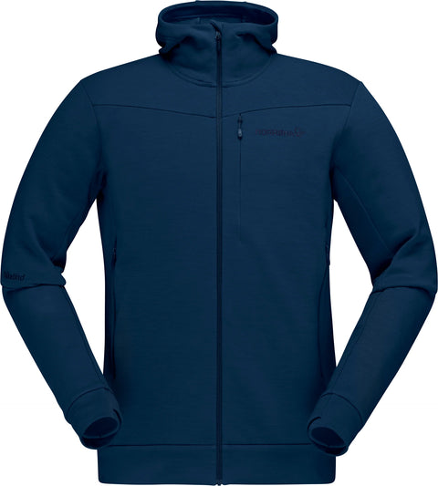 Norrøna Falketind Warmwool2 Stretch Zip Hood - Men's