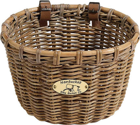 Nantucket Bike Basket Co. Tuckernuck Collection Oval Basket
