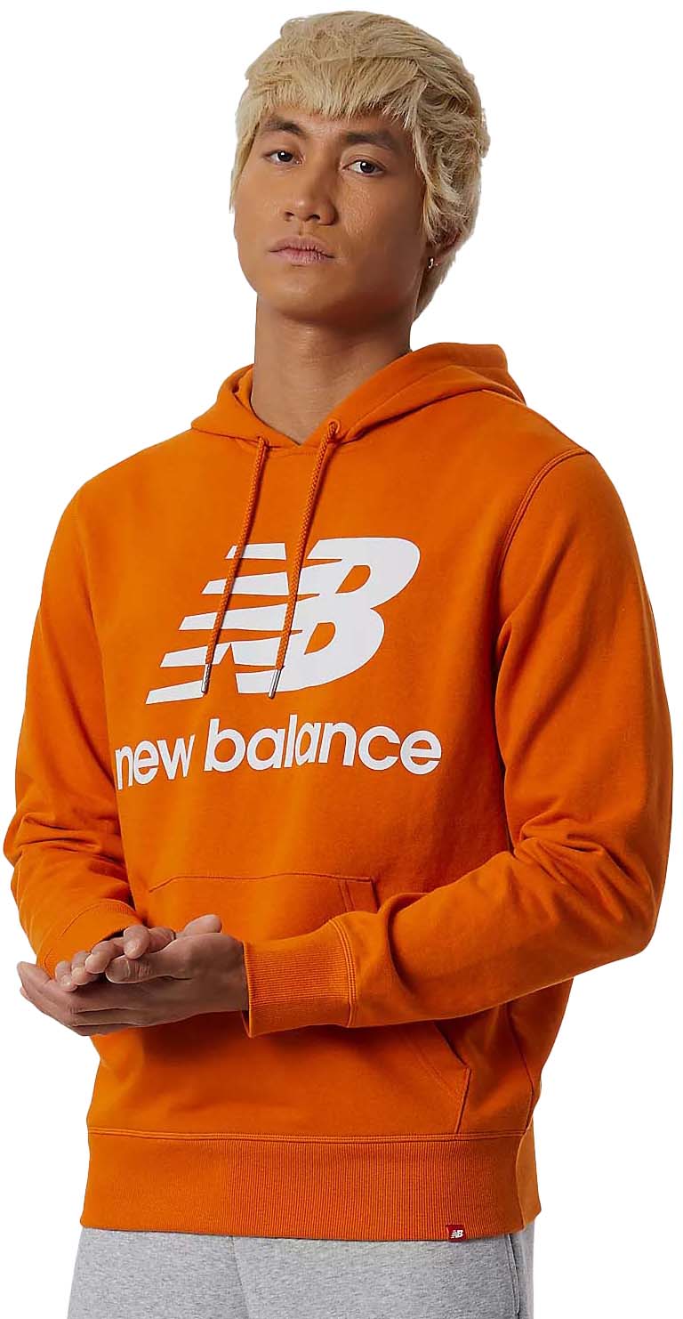 New Balance NB Essentials Stacked Logo Pullover Hoodie - Men's