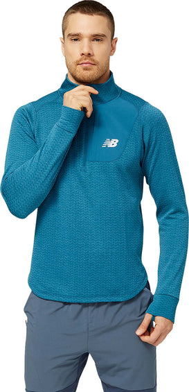 New Balance Heat Grid Half Zip Pullover - Men's