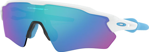 Oakley Radar EV XS (Youth Fit) - Polished White - Sapphire Iridium Lens Sunglasses