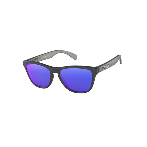 Oakley Frogskins XS - Matte Carbon/Grey Ink - + Red Iridium Lens Sunglasses