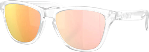 Oakley Frogskins XS Sunglasses - Matte Clear - Prizm Rose Gold Lens - Youth