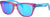 Oakley Frogskins XXS Sunglasses - Clear - Prizm Violet Iridium Lens - Youth - Acid Pink - Prizm Sapphire Iridium