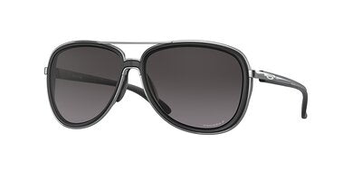 Oakley Split Time Sunglasses - Velvet Black - Prizm Grey Gradient Lens