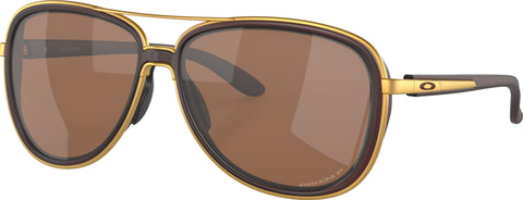 Oakley Split Time Sunglasses - Matte Rootbeer - Prizm Tungsten Iridium Polarized Lens