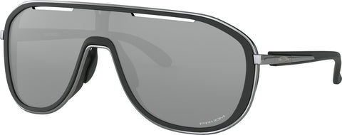 Oakley Outpace - Soft Touch Black/Black Ice - Prizm Black Iridium Lens Sunglasses