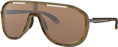 Oakley Outpace - Matte Brown Tortoise/Polished Chocolate - Prizm Tungsten Iridium Lens Sunglasses