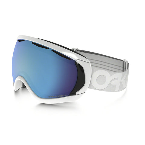 Oakley Canopy - Factory Pilot Whiteout - Prizm Sapphire Iridium Lens Goggles