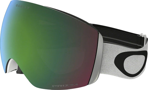 Oakley Flight Deck Goggles - Matte White - Prizm Jade Iridium Lens
