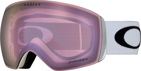 Oakley Flight Deck - Matte White - Prizm HI Pink Iridium Lens Goggles
