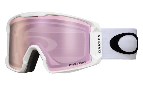 Oakley Line Miner XL - Matte White - Prizm HI Pink Iridium Lens Goggles
