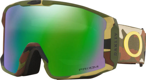 Oakley Line Miner Sammy Carlson Signature Series Goggle - Camo Greens - Prizm Snow Jade Iridium Lens