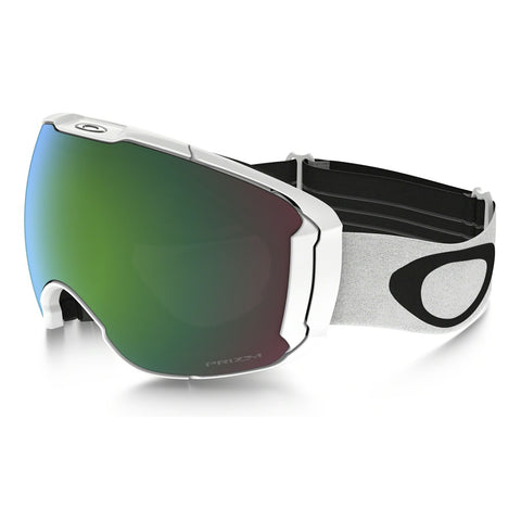 Oakley Airbrake XL - Polished White - Prizm Jade Iridium & Prizm Sapphire Iridium Lens Goggles
