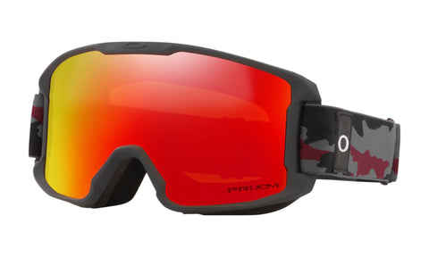 Oakley Line Miner Goggle - Youth - Grenache Camo - Prizm Snow Torch Iridium Lens