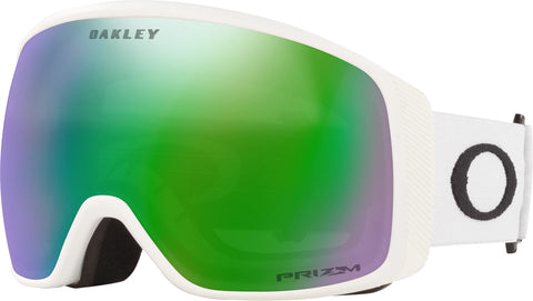 Oakley Flight Tracker L Goggles - Matte White - Prizm Snow Jade Iridium Lens