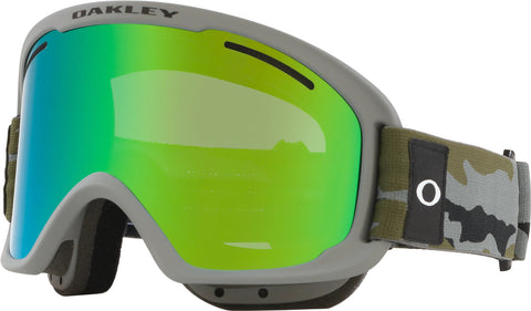 Oakley O-Frame 2.0 PRO XM Goggle - Grey Brush Camo - Jade Iridium Lens
