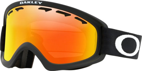 Oakley O-Frame 2.0 PRO XS - Matte Black - Fire Iridium & Persimmon Lens Goggle