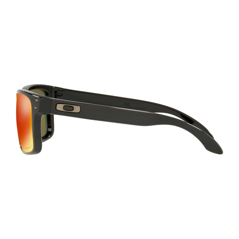 Oakley Holbrook Sunglasses - Polished Black - Prizm Ruby Iridium Polarized Lens - Unisex