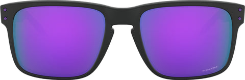Oakley Holbrook Sunglasses - Matte Black - Prizm Violet Iridium Lens