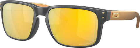 Oakley Holbrook Sunglasses - Matte Carbon - Prizm 24K Iridium Polarized Lens