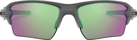 Oakley Flak 2.0 XL Sunglasses - Steel - Prizm Road Jade Lens