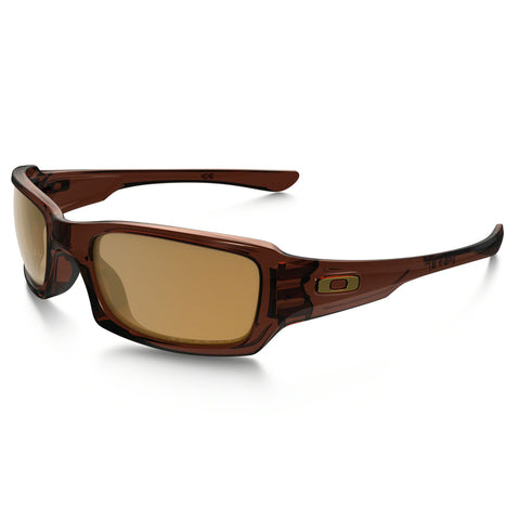 Oakley Fives Squared - Polished Rootbeer - Bronze Polarized Lens Sunglasses