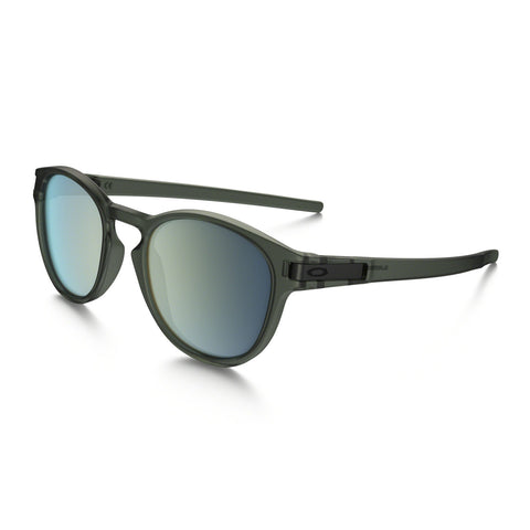 Oakley Latch - Matte Olive Ink - Emerald Iridium Lens Sunglasses