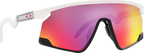 Oakley BXTR Sunglasses - Matte White and Black - Prizm Road Lens - Unisex