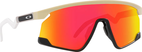 Oakley BXTR Sunglasses - Desert Tan and Matte Black - Prizm Ruby Iridium Lens - Unisex