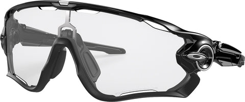 Oakley Jawbreaker Sunglasses - Black - Clear To Black Iridium Photochromatic Lens