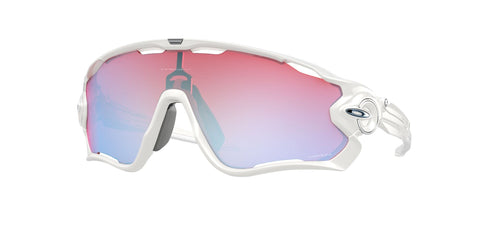 Oakley Jawbreaker Sunglasses - Polished White - Prizm Snow Sapphire Iridium Lens