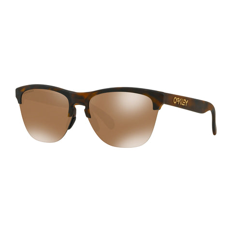 Oakley Frogskins - Lite Matte Brown Tortoise - Prizm Tungsten Iridium Lens Sunglasses