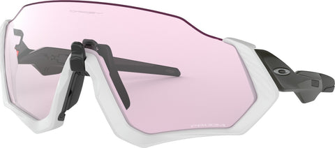 Oakley Flight Jacket - Carbon/Matte Warm Grey - Prizm Low Light Lens Sunglasses