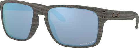 Oakley Holbrook XL Sunglasses - Woodgrain - Prizm Deep Water Polarized Lens
