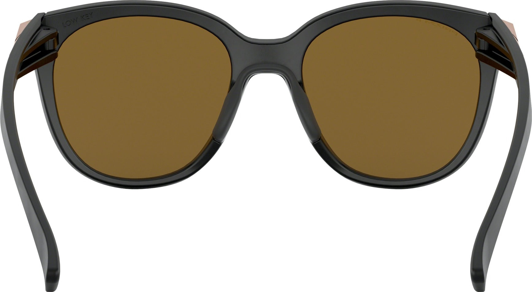 Oakley Low Key Prizm Women's Lifestyle Polarized Sunglasses - Matte Black /  Prizm Rose Gold / One Size