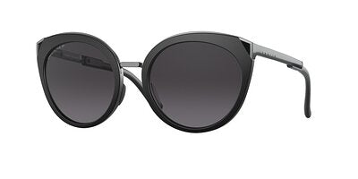 Oakley Top Knot Sunglasses - Velvet Black - Prizm Grey Gradient Lens