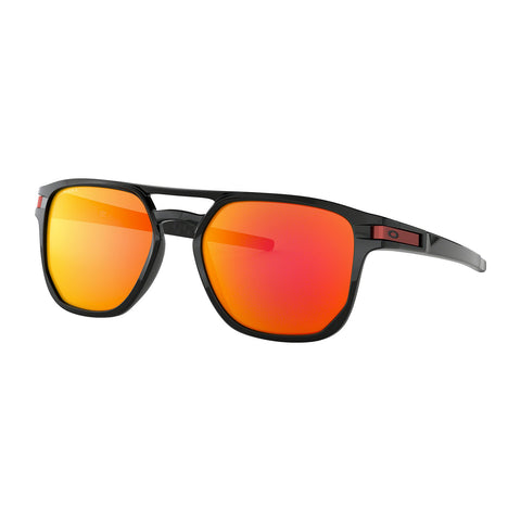 Oakley Latch Beta - Polished Black - Prizm Ruby Iridium Lens Sunglasses
