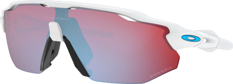 Oakley Radar EV Advancer Sunglasses - Polished White - Prizm Snow Sapphire Iridium Lens