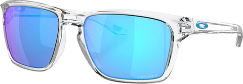 Oakley Sylas XL Sunglasses - Polished Clear - Prizm Sapphire Iridium Lens