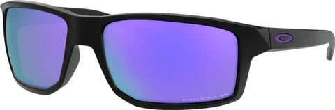 Oakley Gibston Sunglasses - Matte Black - Prizm Violet Iridium Polarized Lens