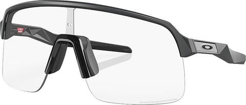 Oakley Sutro Lite Sunglasses - Matte Carbon - Clear to Black Iridium Photochromic Lens - Men's