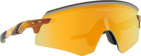 Oakley Encoder Wide Sunglasses - Translucent Light Curry - Prizm 24K Iridium Lens - Unisex