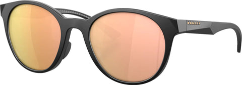 Oakley Spindrift Sunglasses - Matte Black - Prizm Rose Gold Polarized Lens