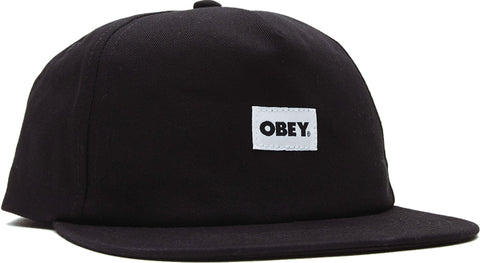 Obey Bold Label Organic Snapback Hat - Men's