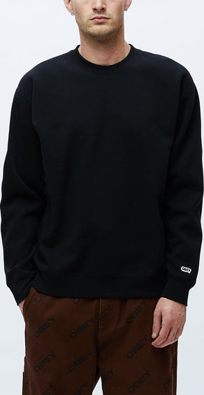 Obey Jumble Logo Crew - Men's
