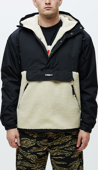 Obey SpIIts Sherpa Anorak - Men's