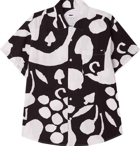 Obey Fruit Stand Woven Short Sleeve Shirt - Men's